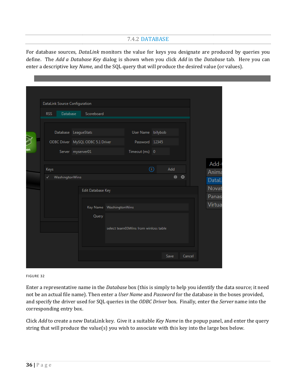 2 database | NewTek TriCaster Advanced Edition Automation and Integration Guide User Manual | Page 48 / 179