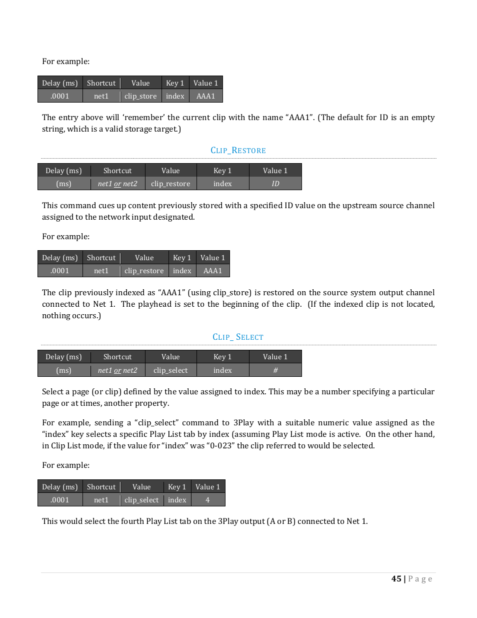 NewTek TriCaster Advanced Edition Automation and Integration Guide User Manual | Page 57 / 179