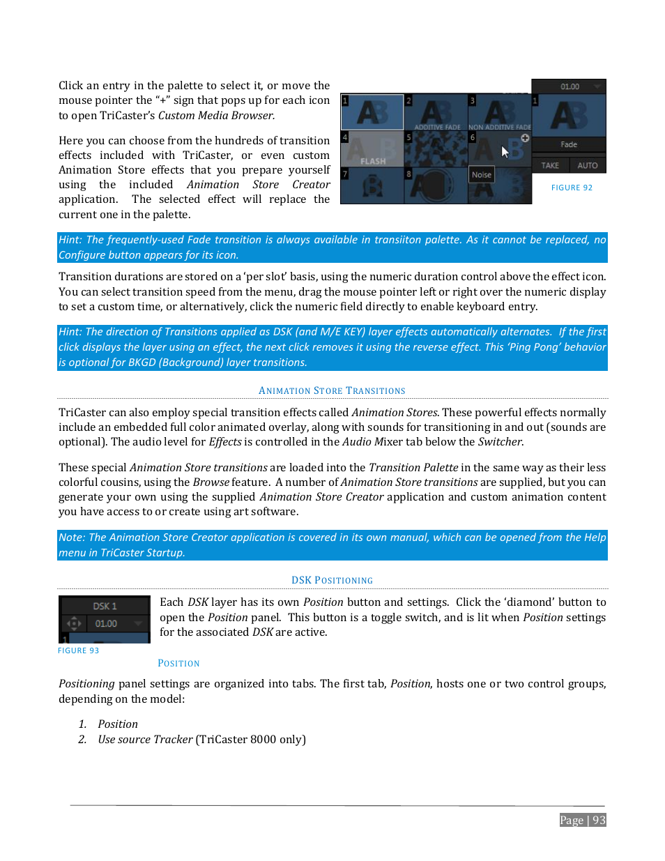 NewTek TriCaster Advanced Edition User Guide User Manual | Page 105 / 342