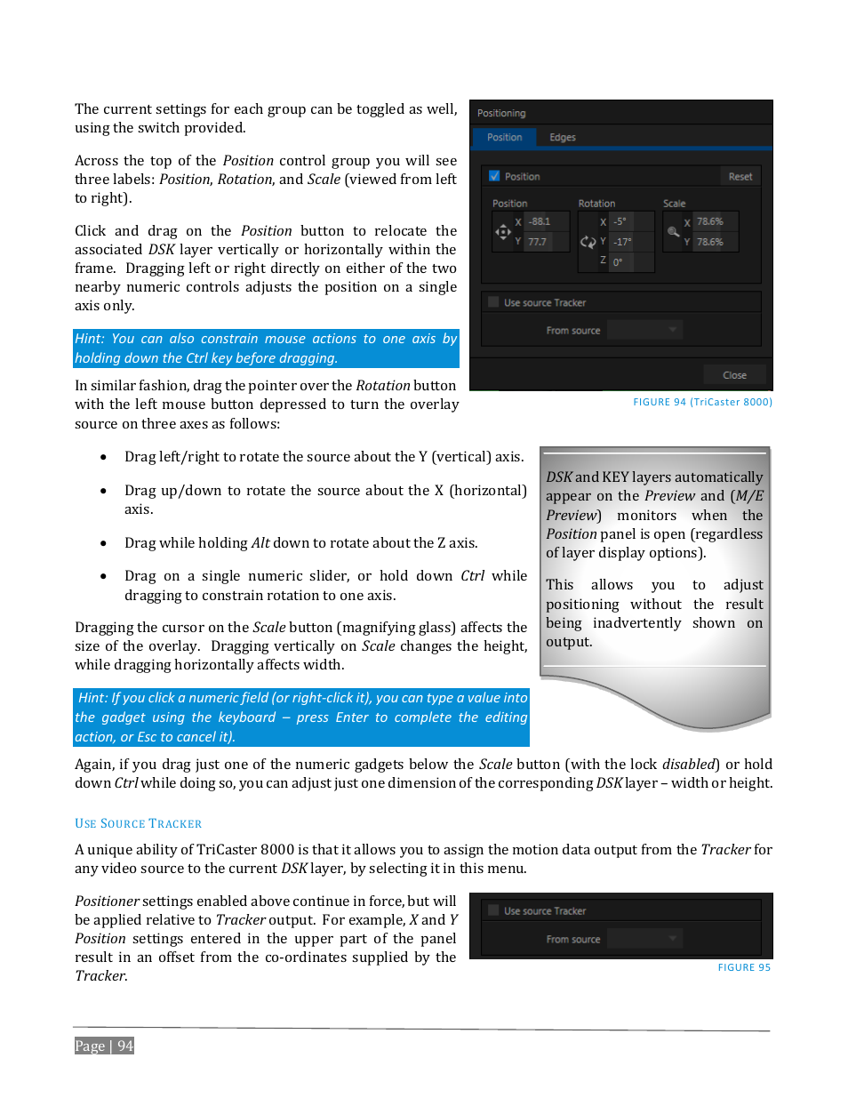 NewTek TriCaster Advanced Edition User Guide User Manual | Page 106 / 342