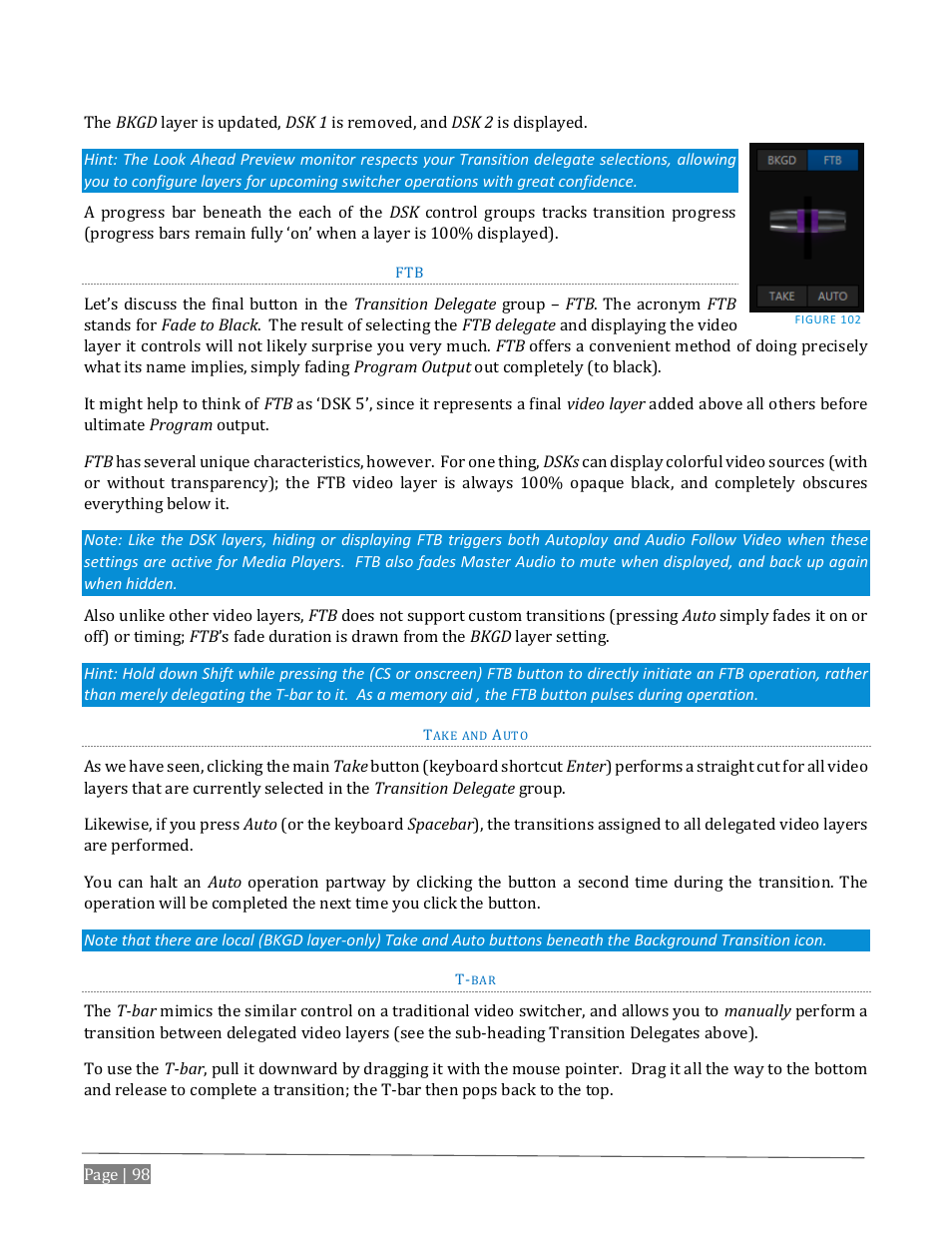 NewTek TriCaster Advanced Edition User Guide User Manual | Page 110 / 342