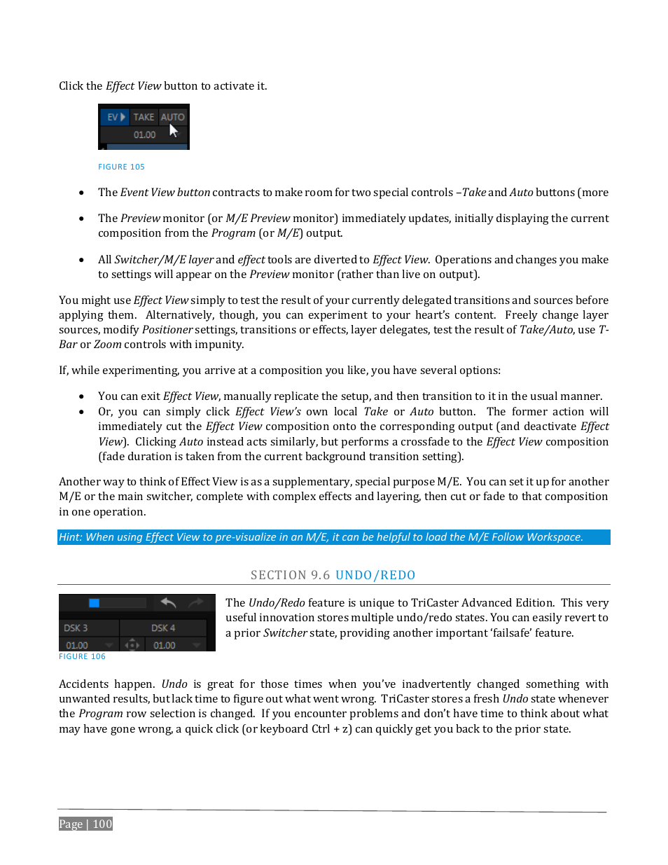 Ection | NewTek TriCaster Advanced Edition User Guide User Manual | Page 112 / 342
