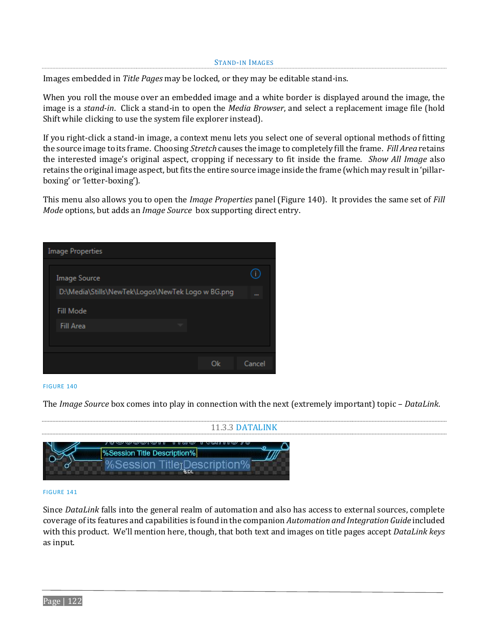 3 datalink | NewTek TriCaster Advanced Edition User Guide User Manual | Page 134 / 342