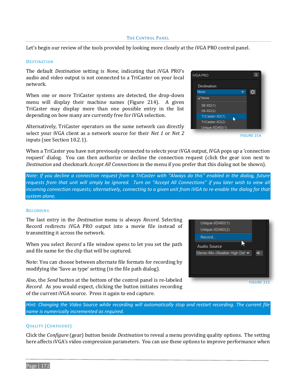 NewTek TriCaster Advanced Edition User Guide User Manual | Page 184 / 342