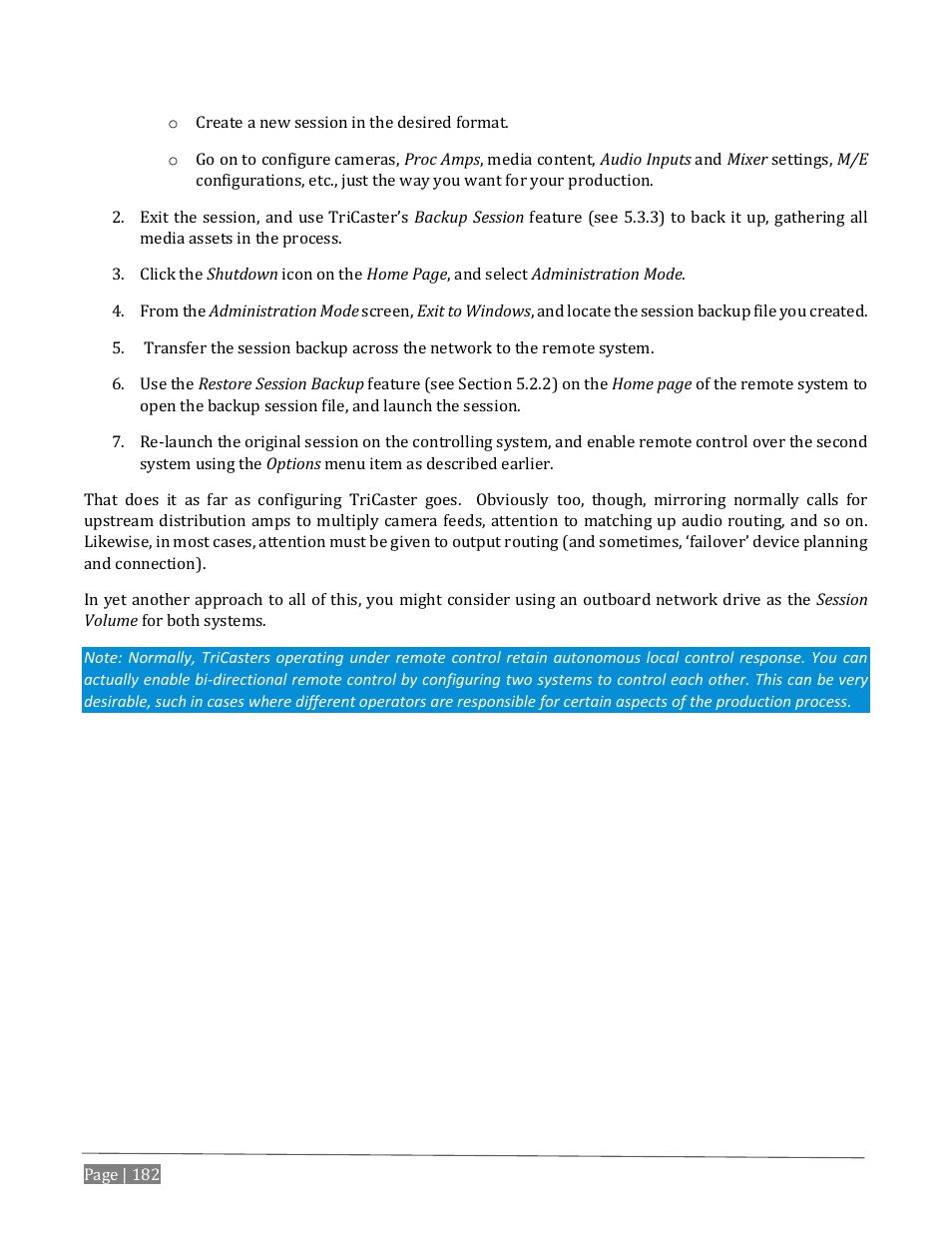 NewTek TriCaster Advanced Edition User Guide User Manual | Page 194 / 342