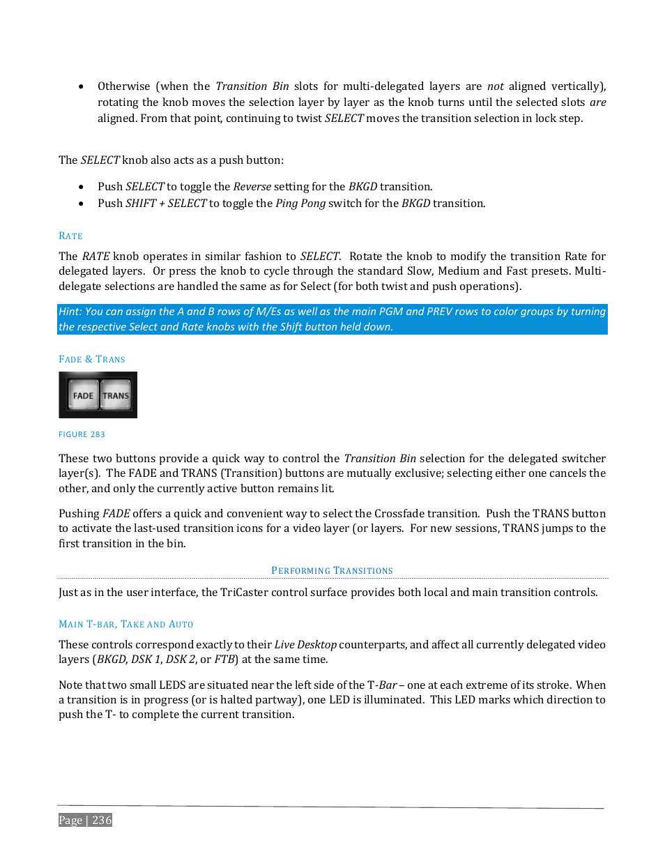 NewTek TriCaster Advanced Edition User Guide User Manual | Page 248 / 342