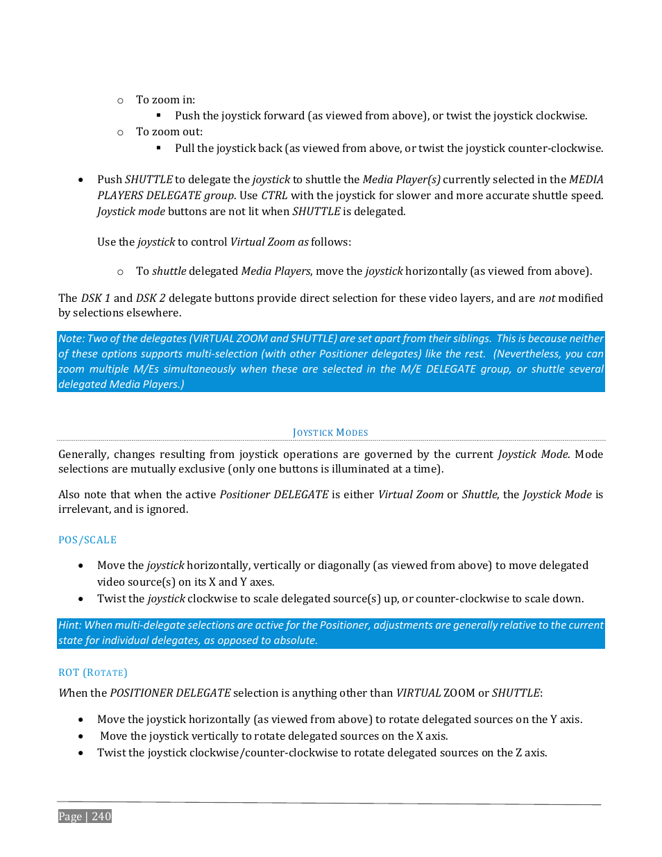NewTek TriCaster Advanced Edition User Guide User Manual | Page 252 / 342