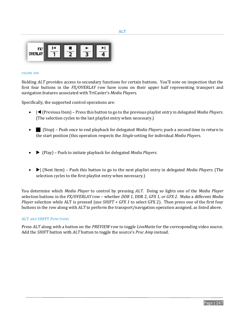 NewTek TriCaster Advanced Edition User Guide User Manual | Page 259 / 342