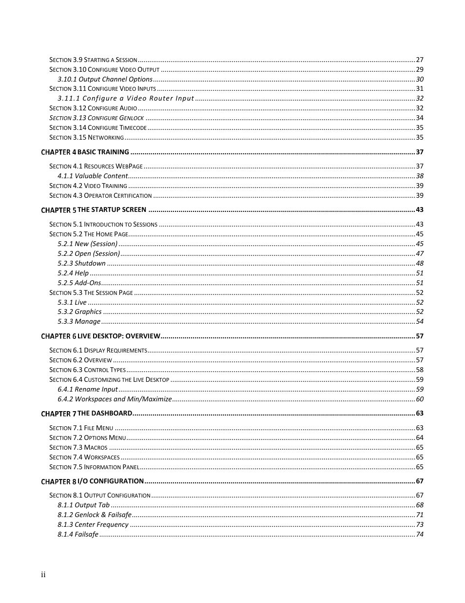 NewTek TriCaster Advanced Edition User Guide User Manual | Page 4 / 342