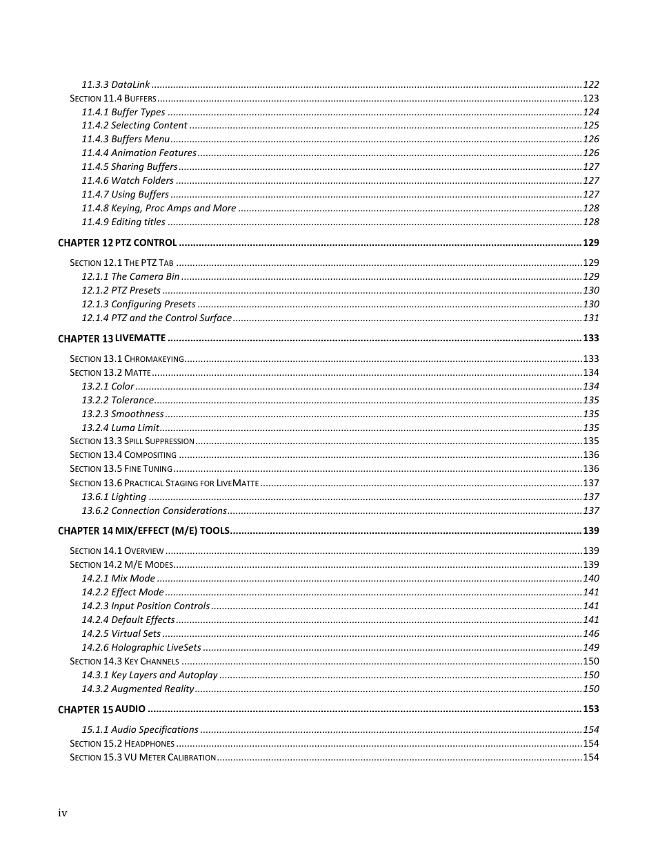 NewTek TriCaster Advanced Edition User Guide User Manual | Page 6 / 342