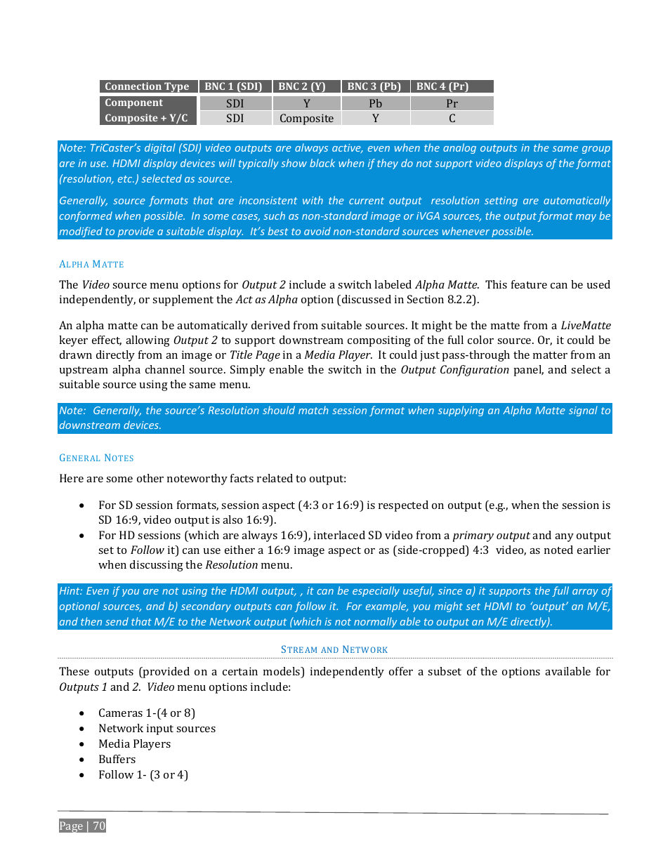 NewTek TriCaster Advanced Edition User Guide User Manual | Page 82 / 342