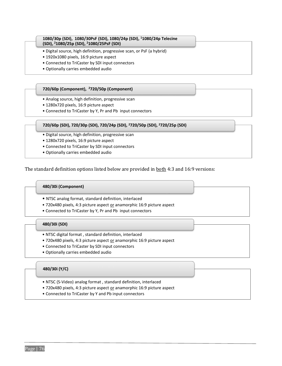 NewTek TriCaster Advanced Edition User Guide User Manual | Page 88 / 342