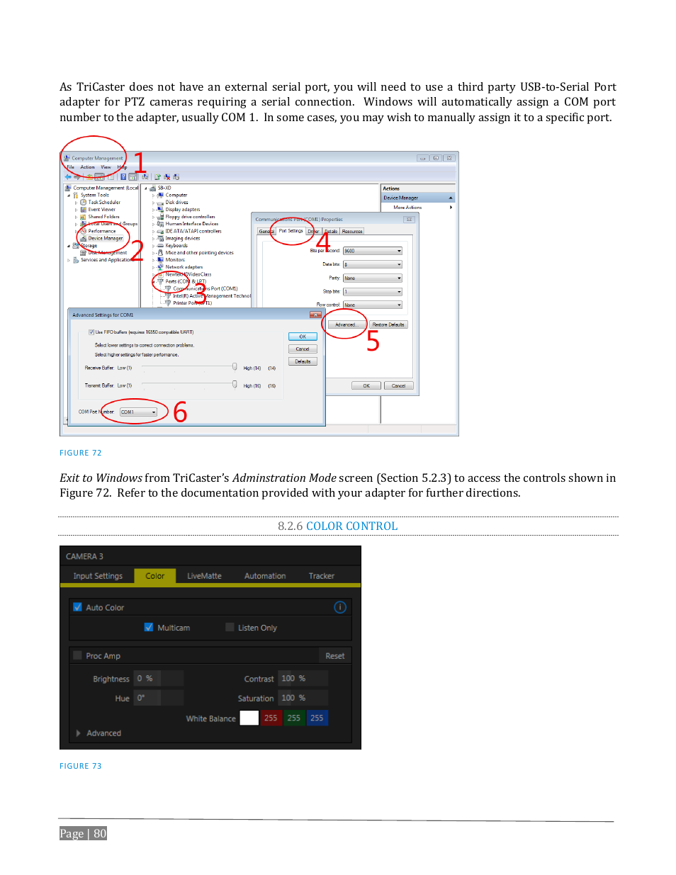 6 color control | NewTek TriCaster Advanced Edition User Guide User Manual | Page 92 / 342