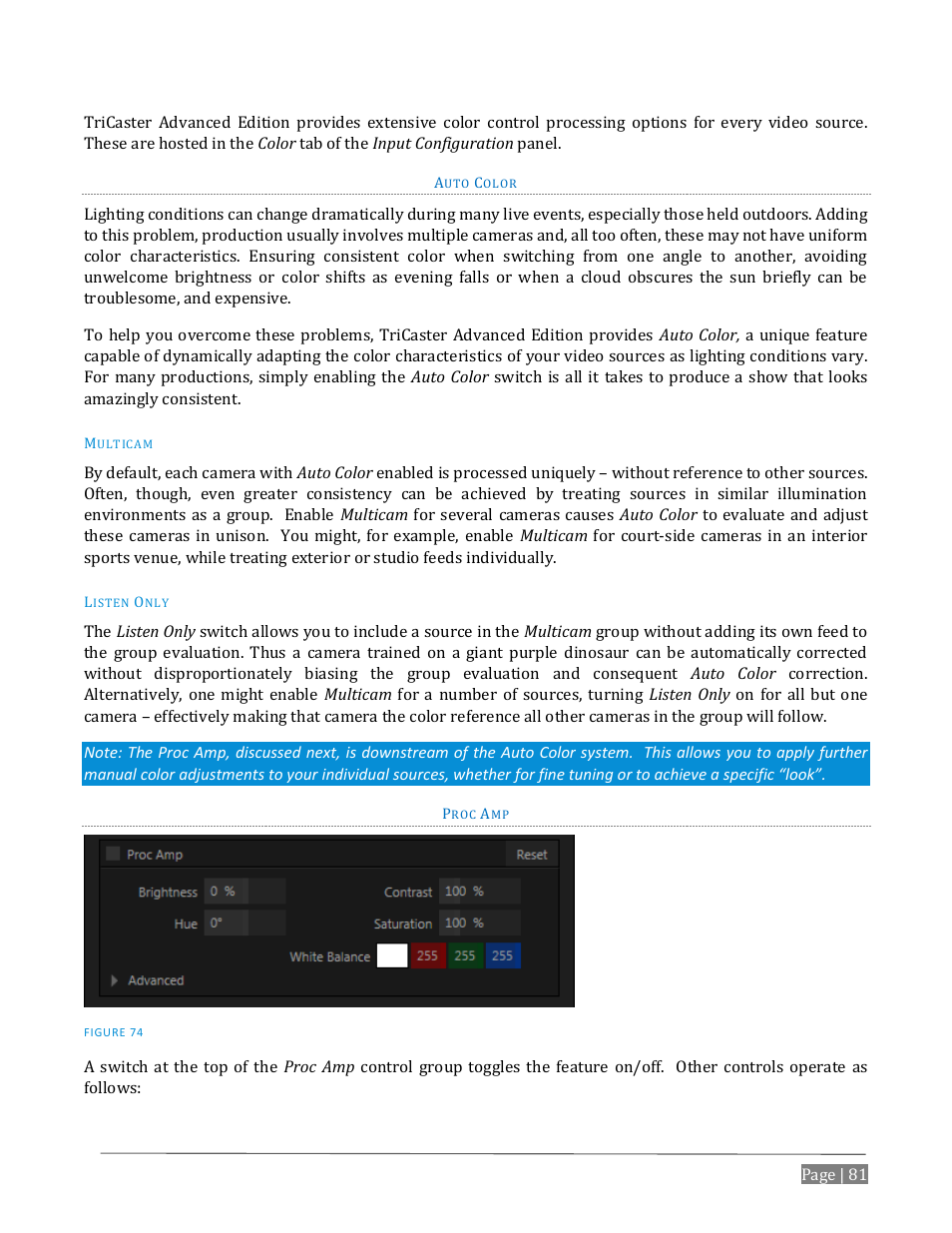 NewTek TriCaster Advanced Edition User Guide User Manual | Page 93 / 342