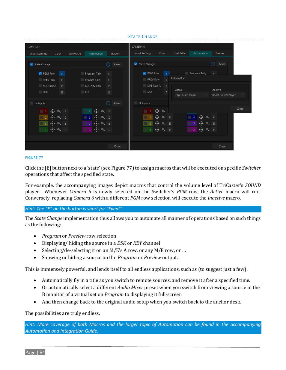 NewTek TriCaster Advanced Edition User Guide User Manual | Page 96 / 342