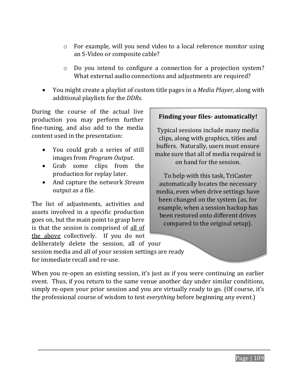 NewTek TriCaster 8000 User Manual | Page 125 / 529