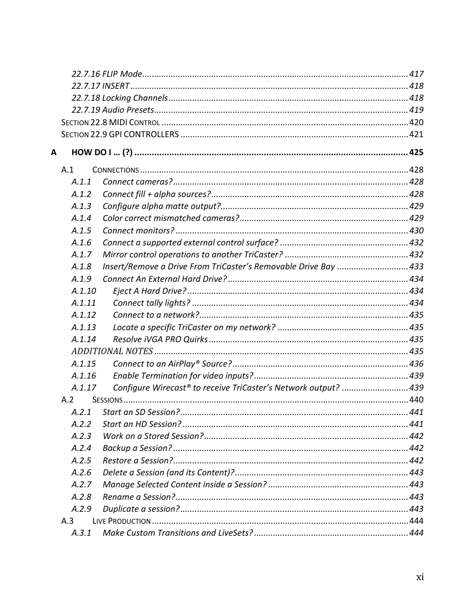 NewTek TriCaster 8000 User Manual | Page 13 / 529