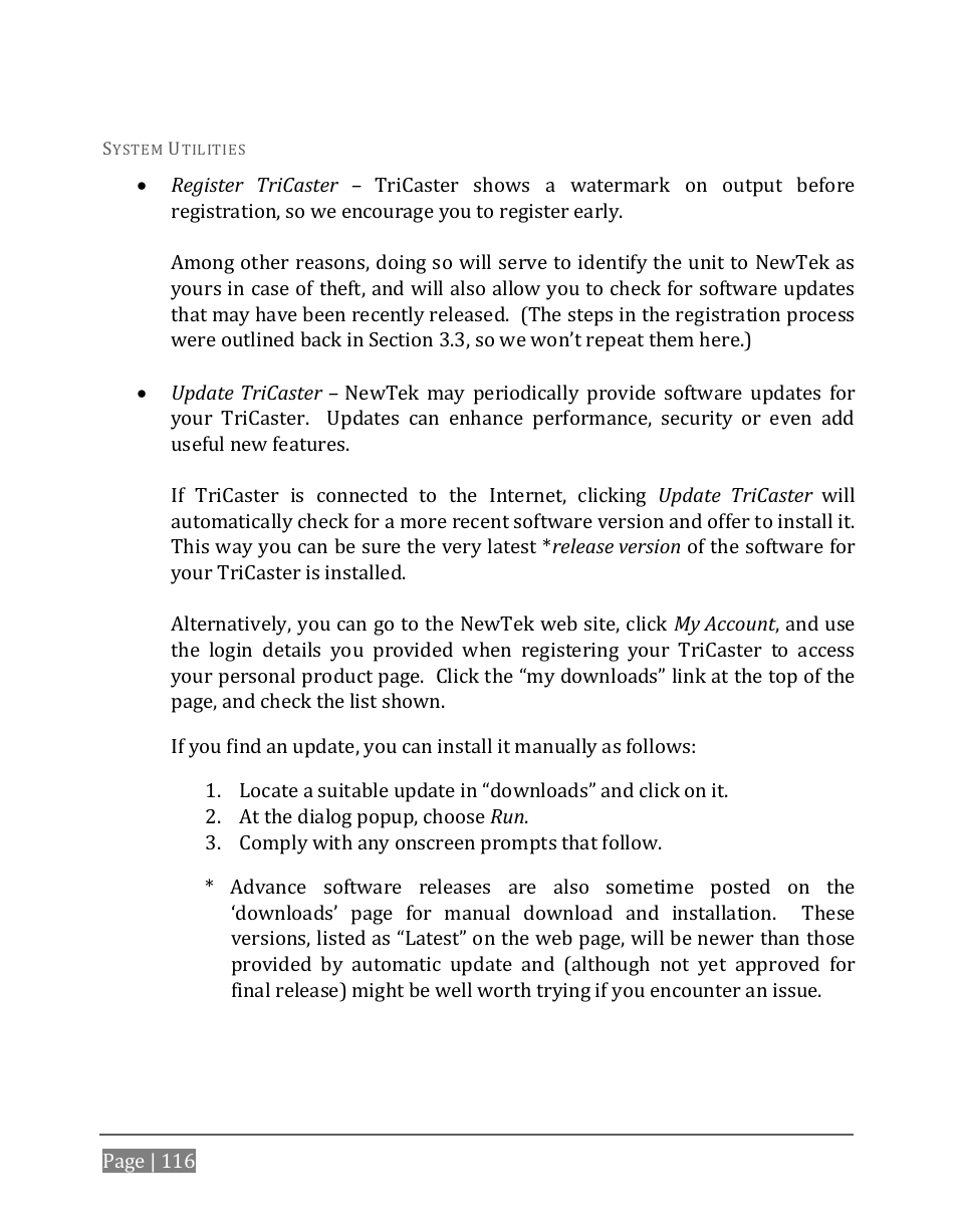 NewTek TriCaster 8000 User Manual | Page 132 / 529