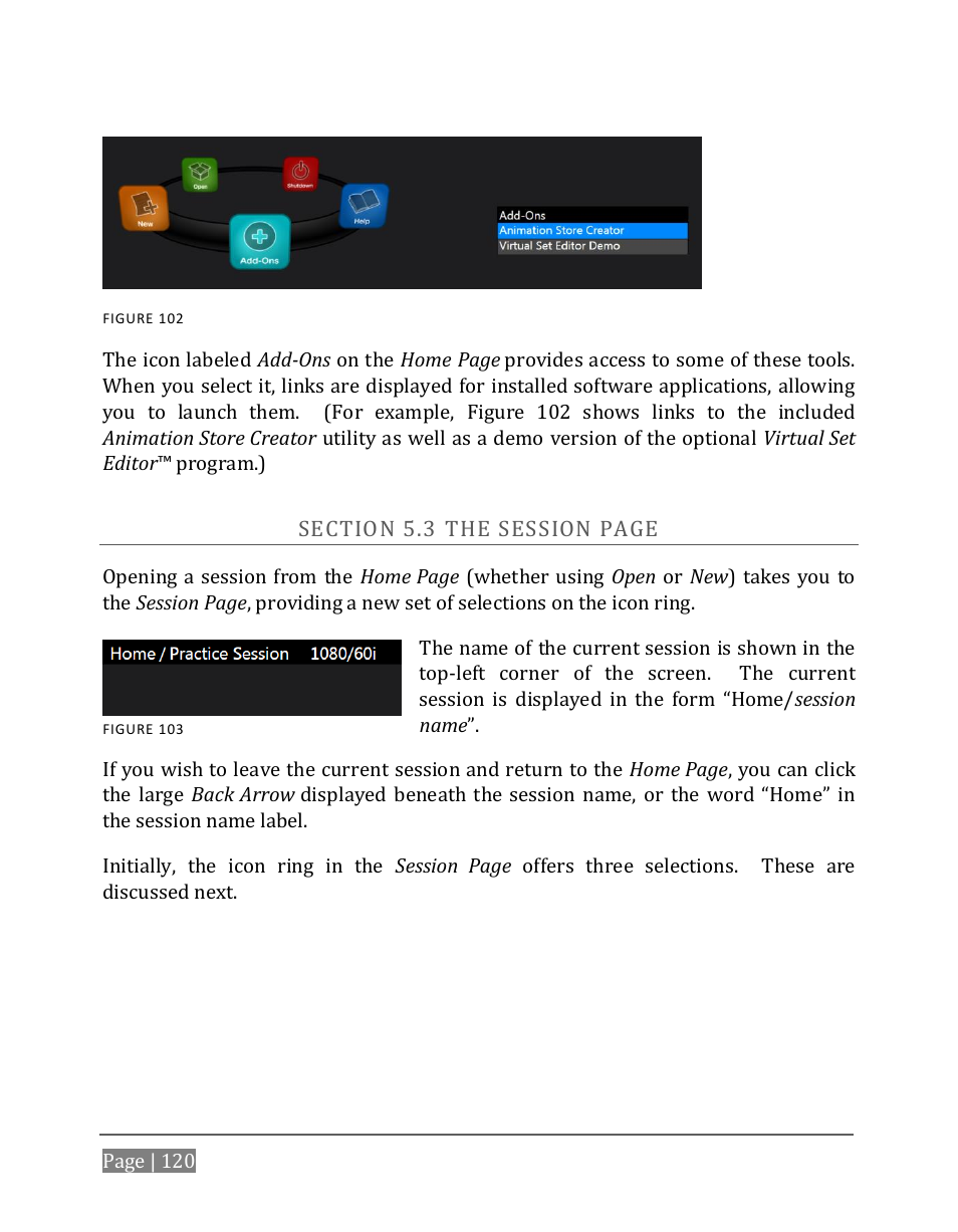 Ection, Ession | NewTek TriCaster 8000 User Manual | Page 136 / 529