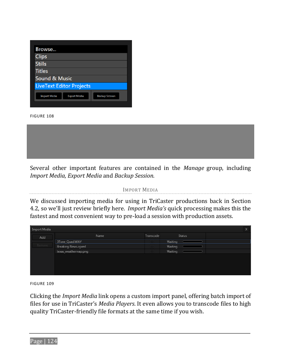 NewTek TriCaster 8000 User Manual | Page 140 / 529