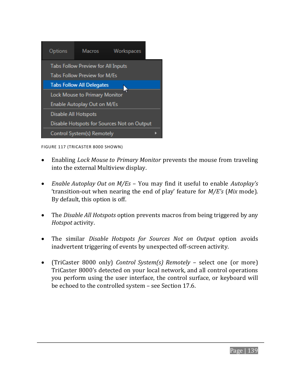 NewTek TriCaster 8000 User Manual | Page 155 / 529