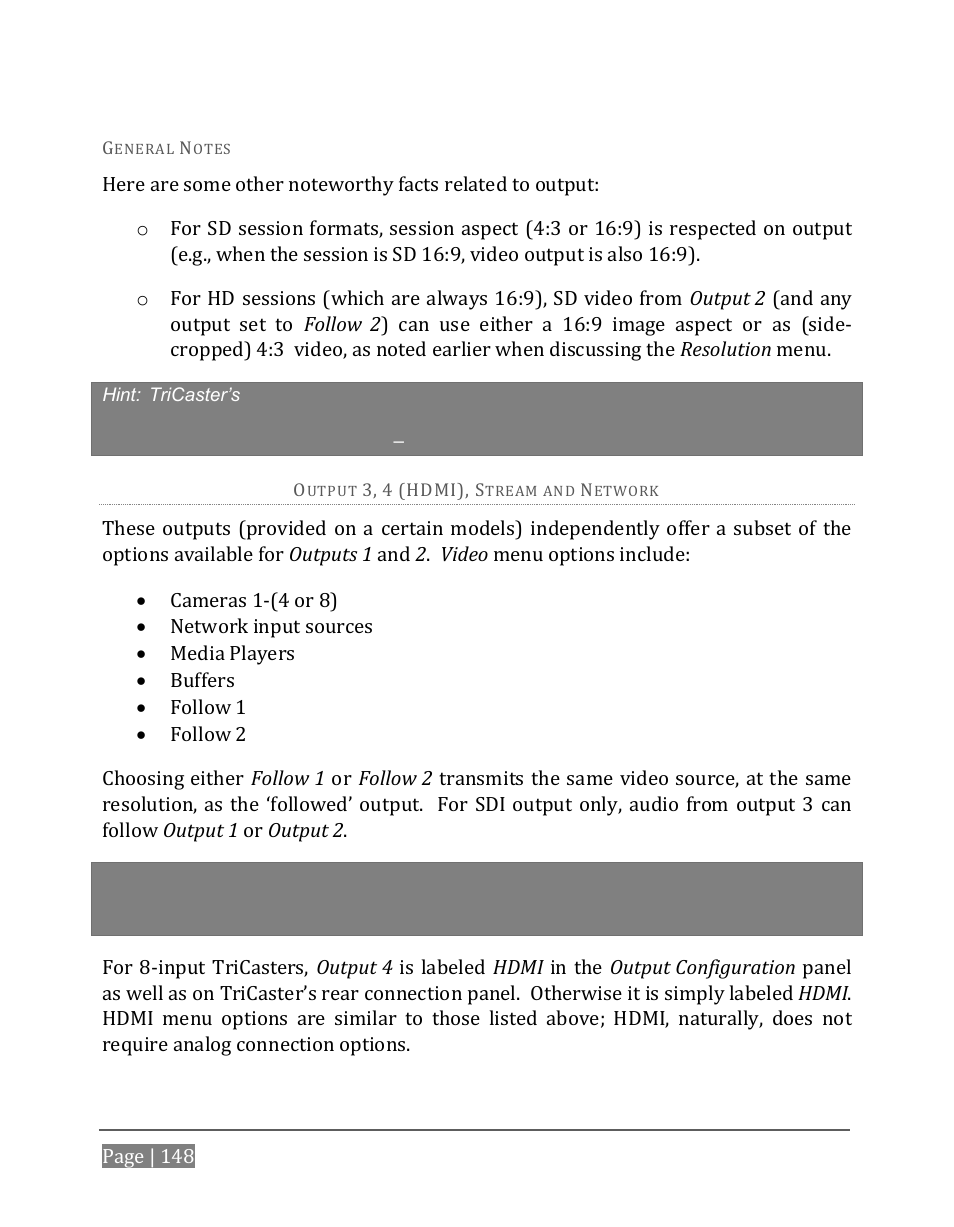 NewTek TriCaster 8000 User Manual | Page 164 / 529