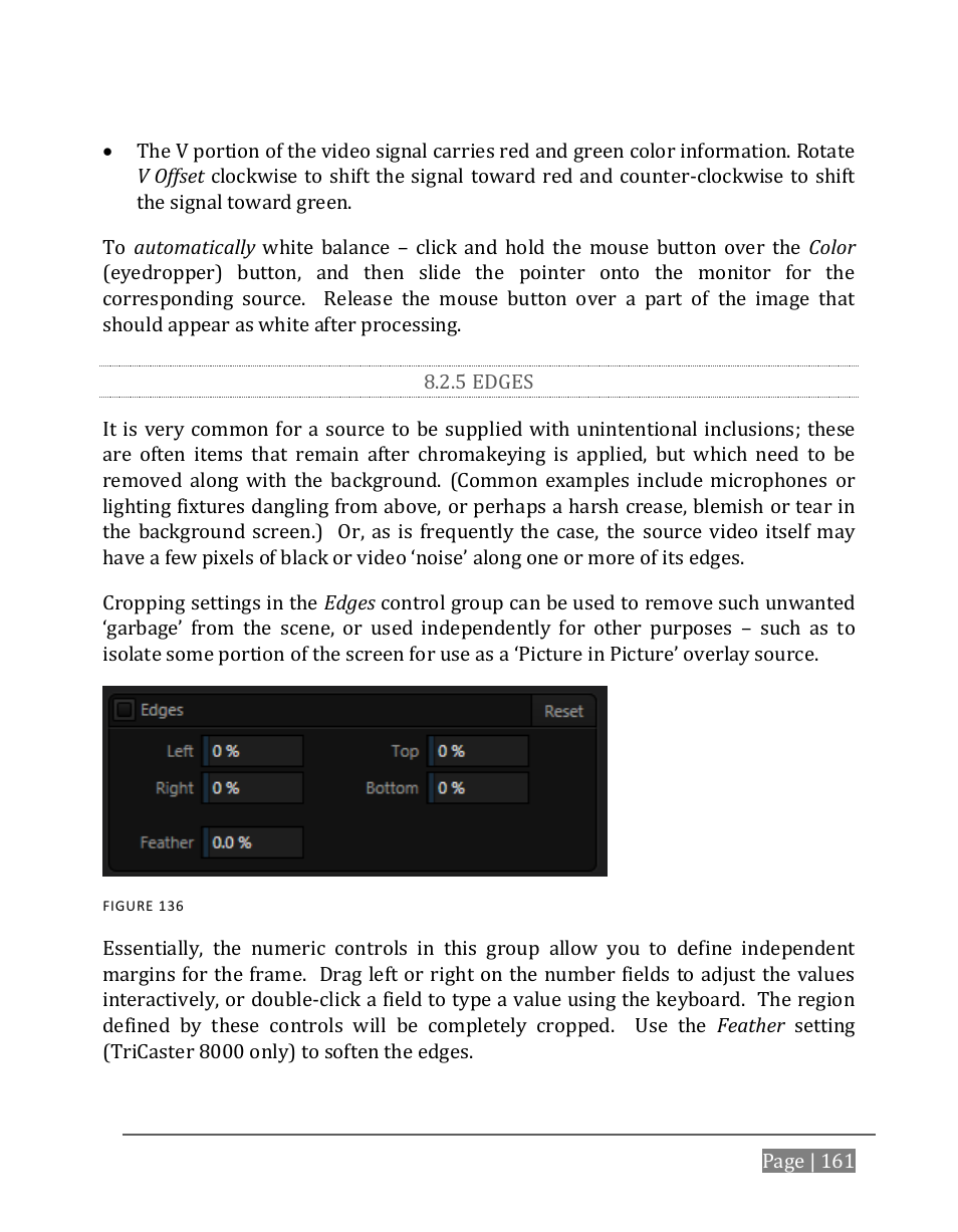 5 edges | NewTek TriCaster 8000 User Manual | Page 177 / 529