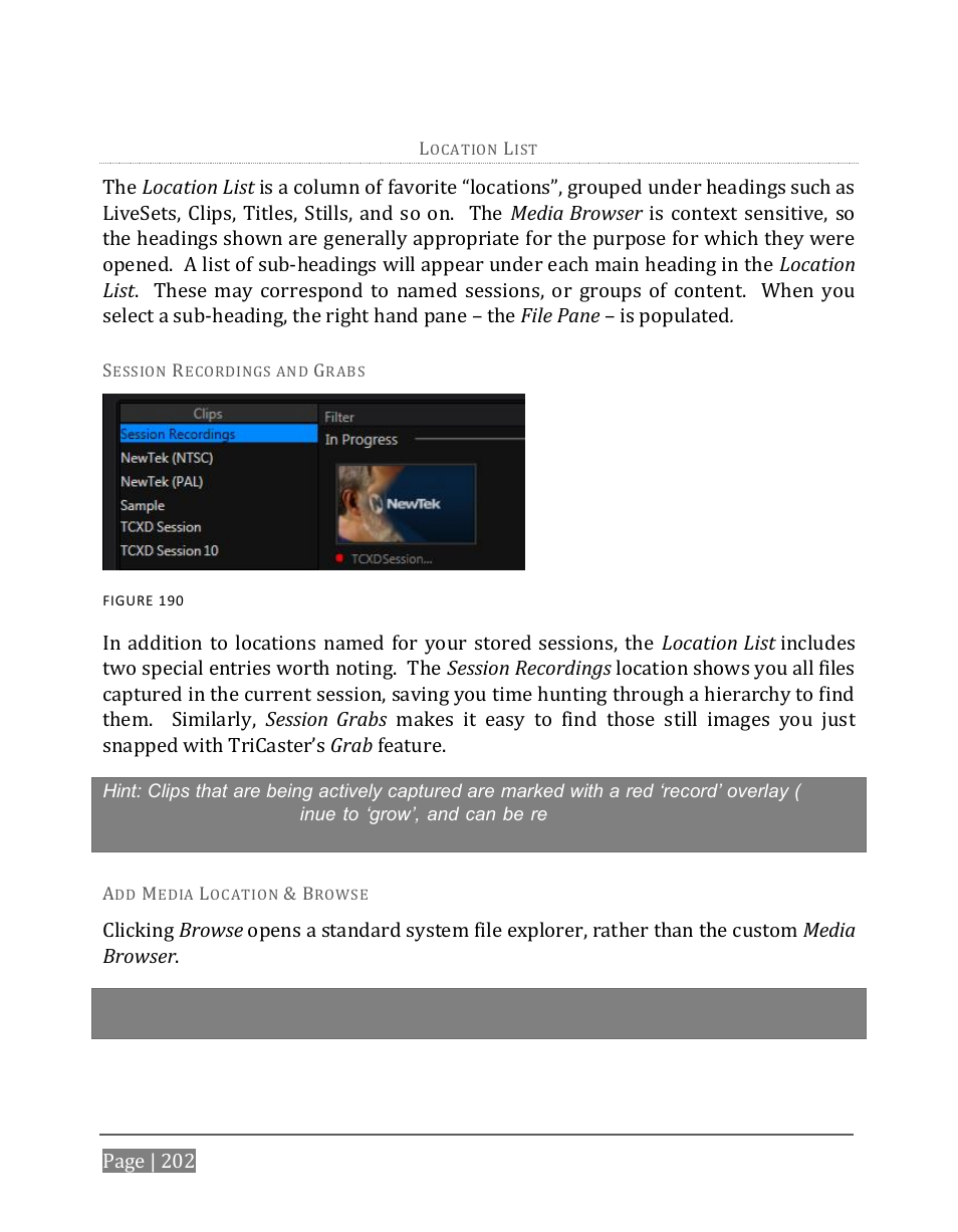 NewTek TriCaster 8000 User Manual | Page 218 / 529