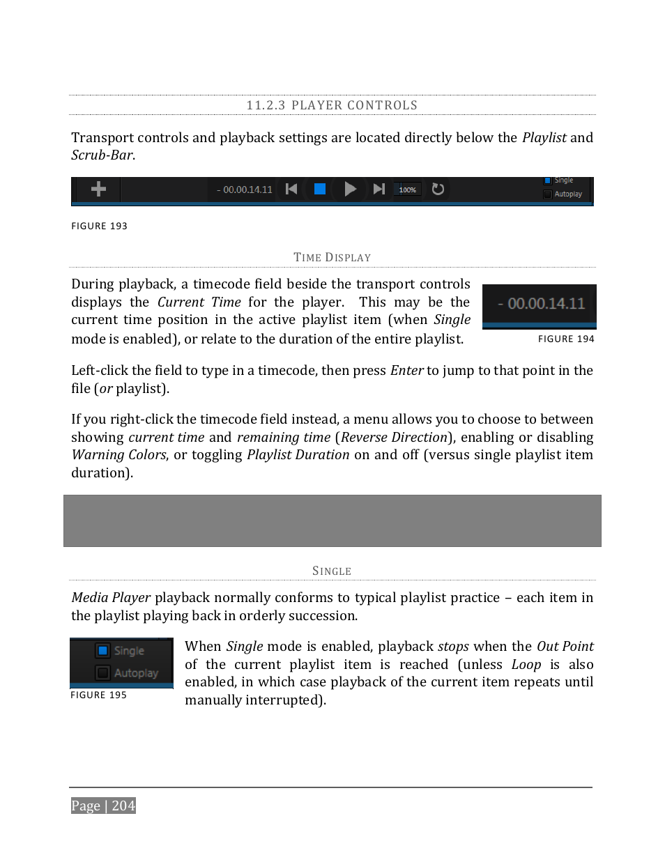 3 player controls | NewTek TriCaster 8000 User Manual | Page 220 / 529