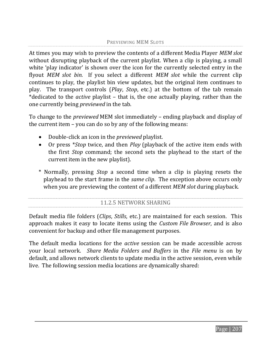 5 network sharing | NewTek TriCaster 8000 User Manual | Page 223 / 529