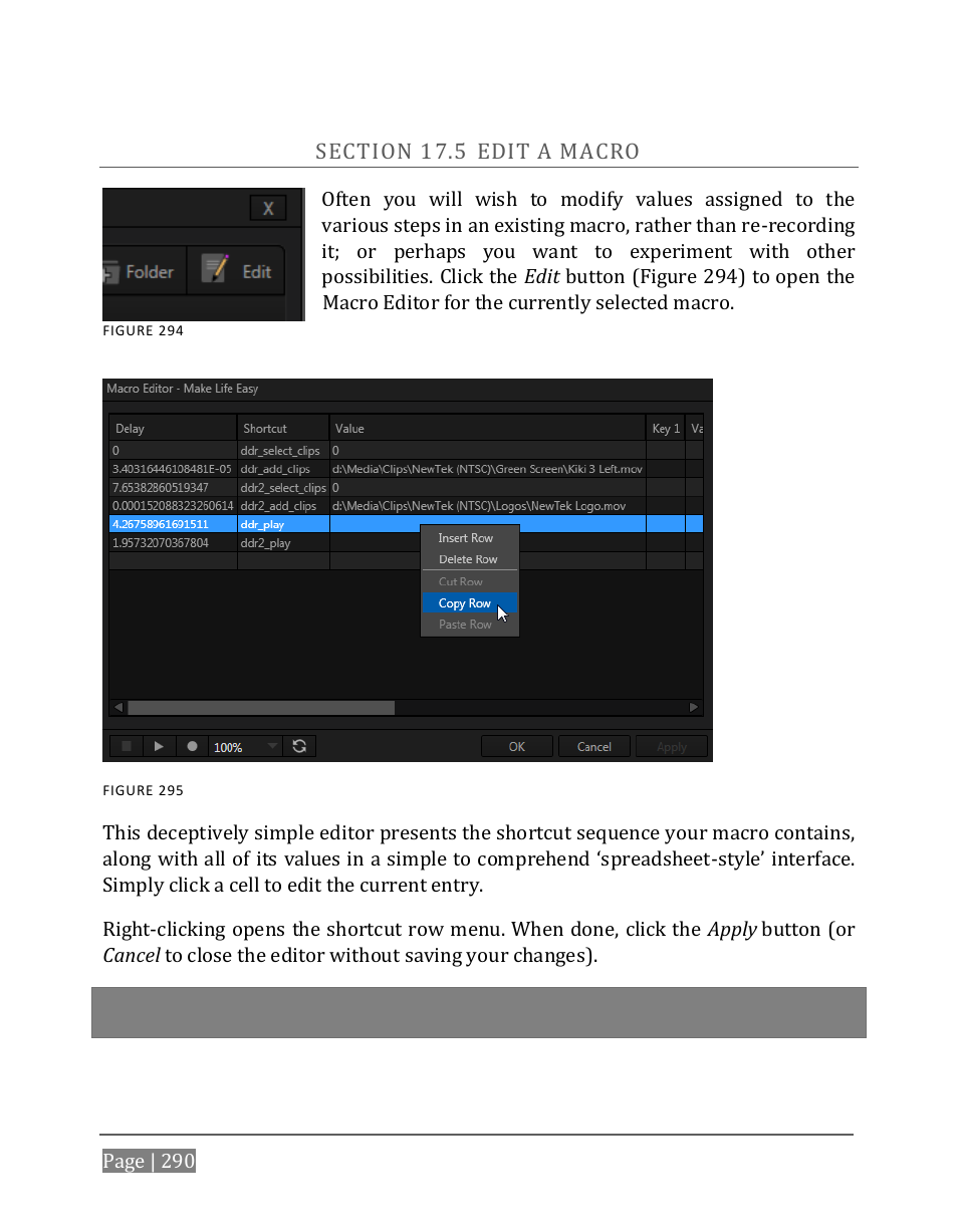 Ection, Dit a, Acro | NewTek TriCaster 8000 User Manual | Page 306 / 529