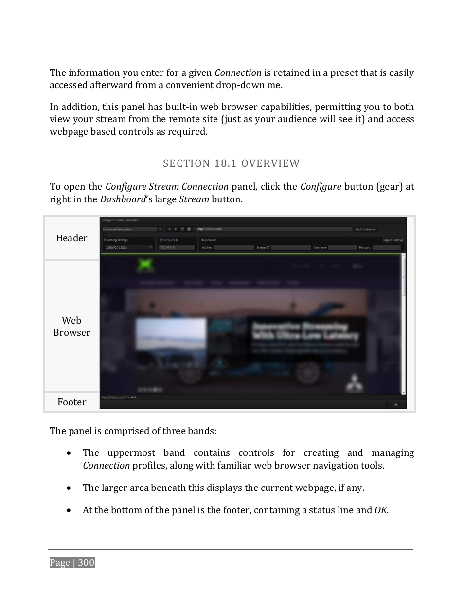 Ection, Verview | NewTek TriCaster 8000 User Manual | Page 316 / 529