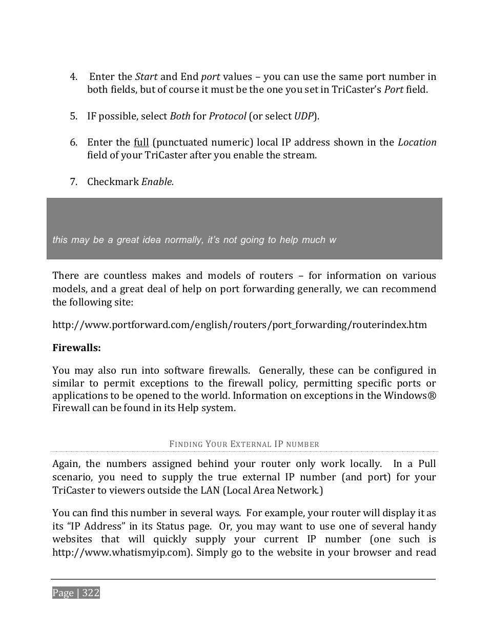 NewTek TriCaster 8000 User Manual | Page 338 / 529