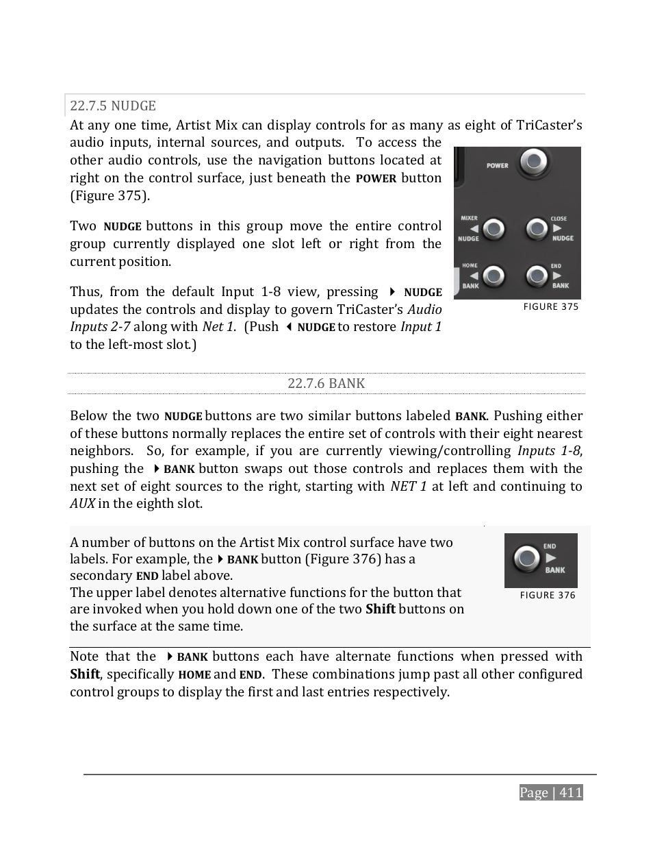 5 nudge, 6 bank | NewTek TriCaster 8000 User Manual | Page 427 / 529