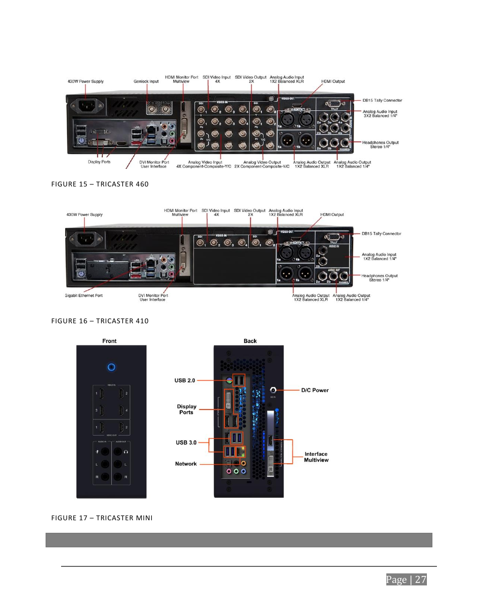 NewTek TriCaster 8000 User Manual | Page 43 / 529