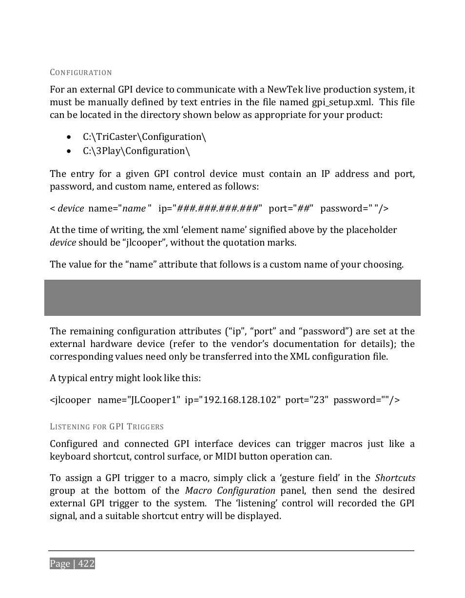 NewTek TriCaster 8000 User Manual | Page 438 / 529