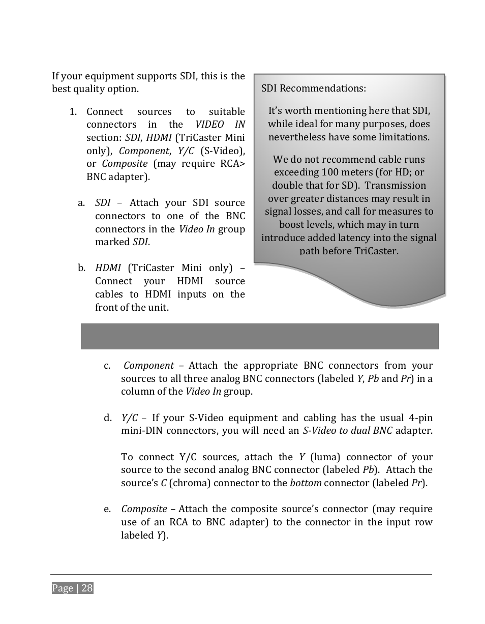 NewTek TriCaster 8000 User Manual | Page 44 / 529