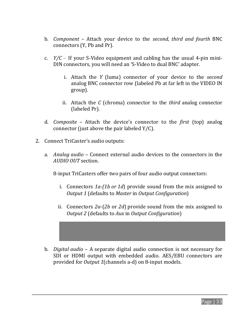 NewTek TriCaster 8000 User Manual | Page 49 / 529