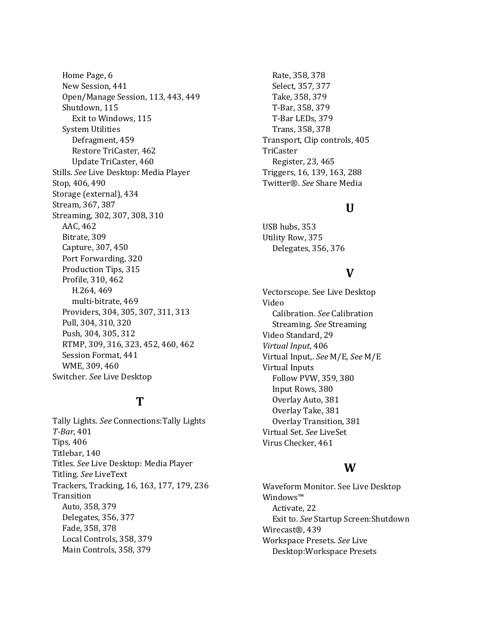 NewTek TriCaster 8000 User Manual | Page 525 / 529