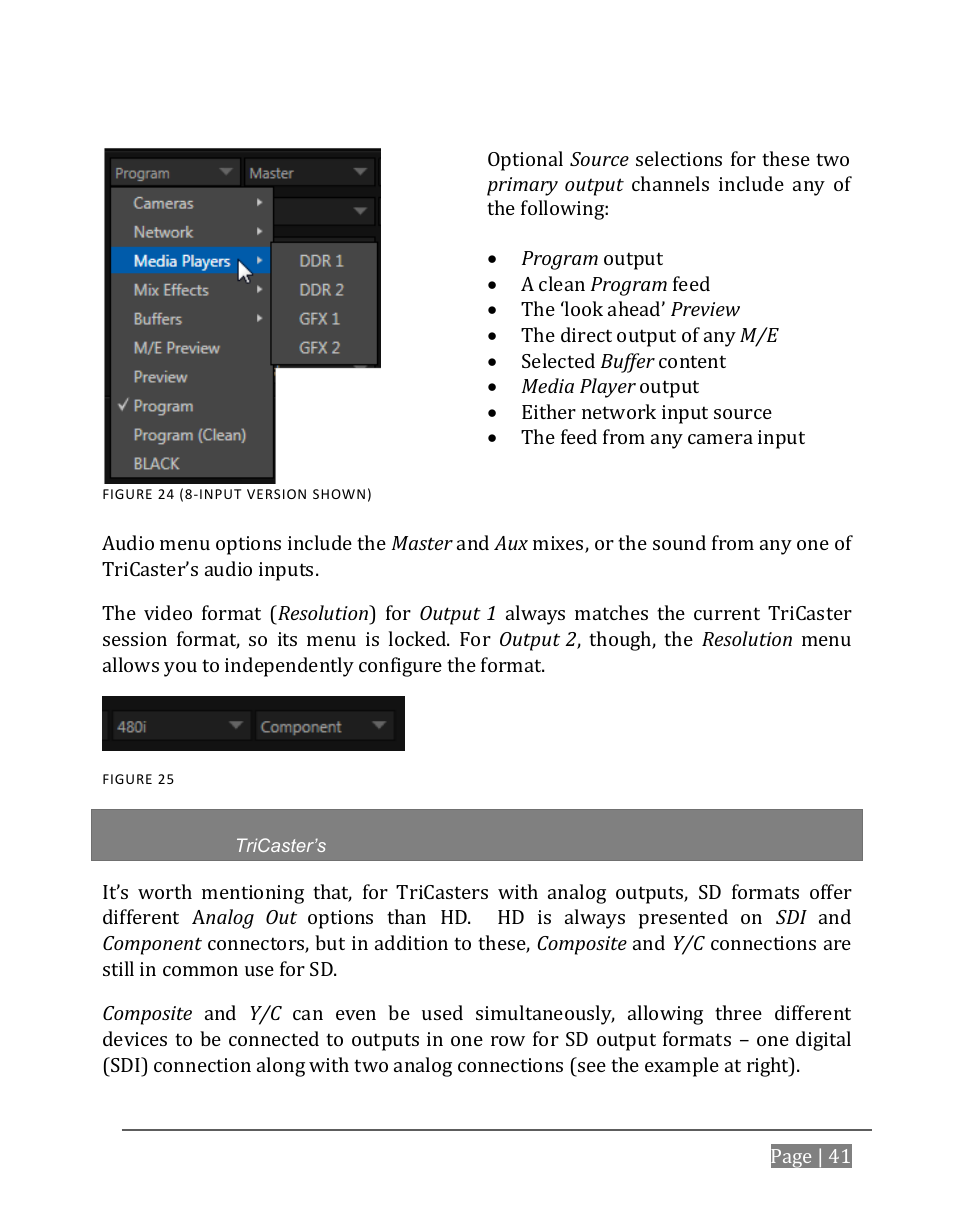 NewTek TriCaster 8000 User Manual | Page 57 / 529