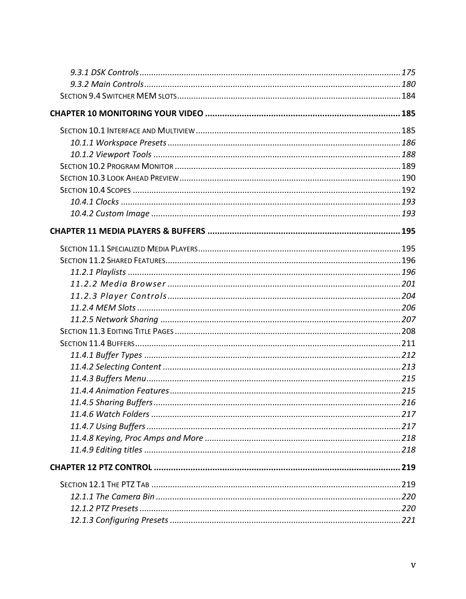 NewTek TriCaster 8000 User Manual | Page 7 / 529