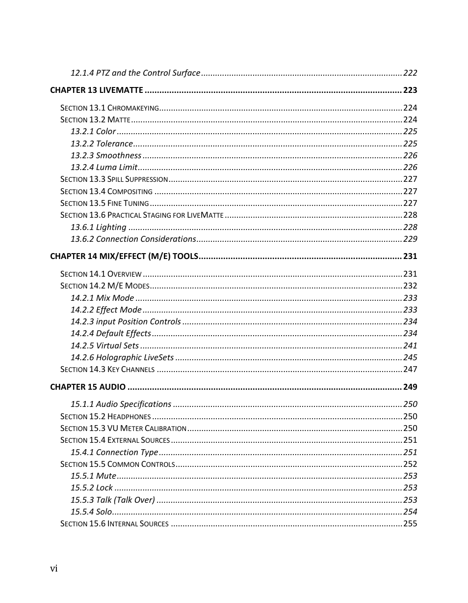 NewTek TriCaster 8000 User Manual | Page 8 / 529