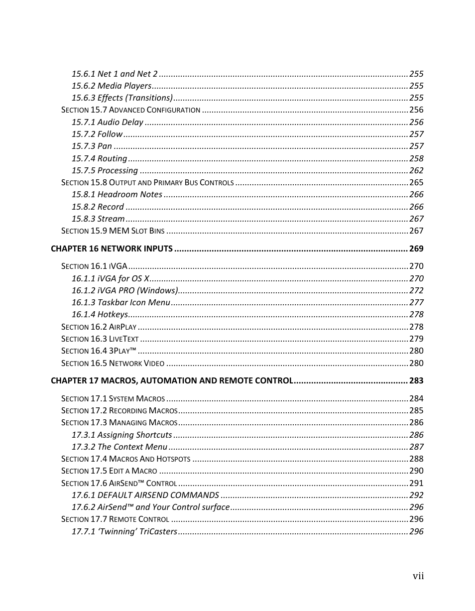 NewTek TriCaster 8000 User Manual | Page 9 / 529
