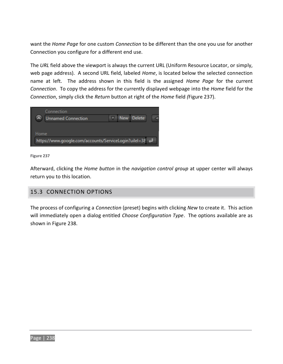 Connection options | NewTek TriCaster 855 User Manual | Page 254 / 368