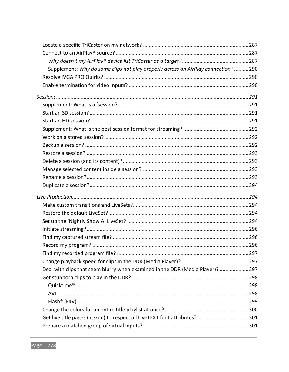NewTek TriCaster 855 User Manual | Page 294 / 368