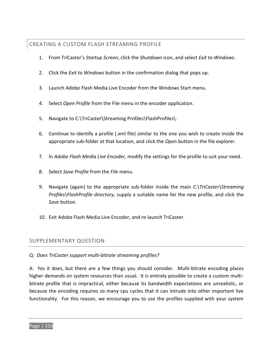 NewTek TriCaster 855 User Manual | Page 332 / 368