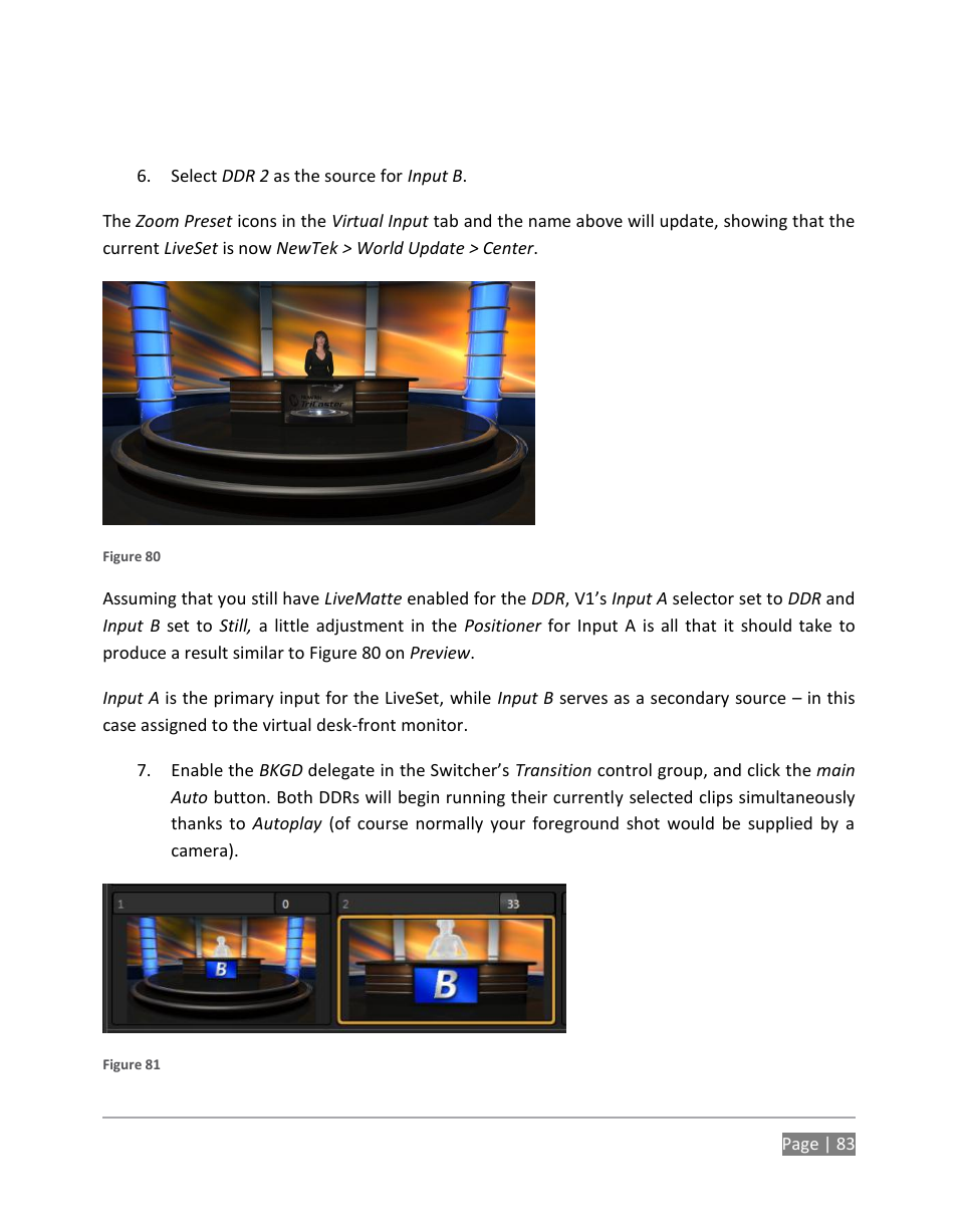 NewTek TriCaster 855 User Manual | Page 99 / 368