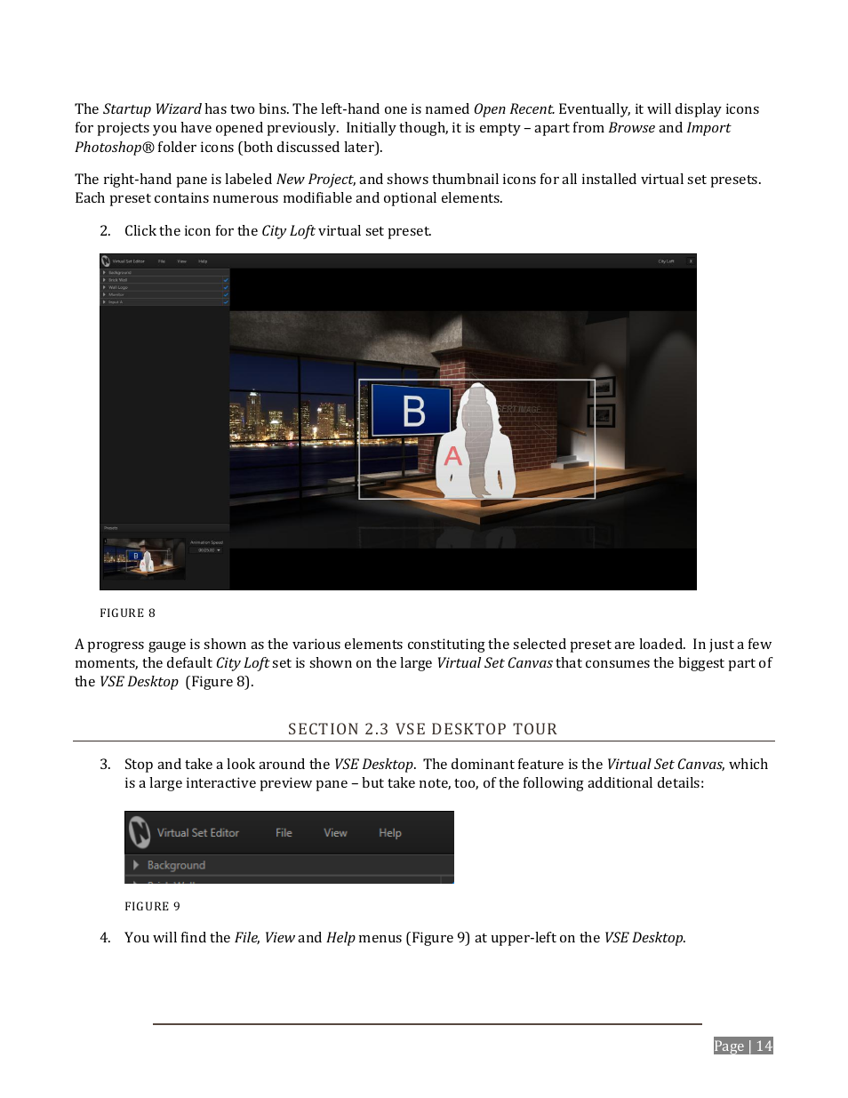 Ection, Esktop | NewTek Virtual Set Editor User Manual | Page 16 / 54