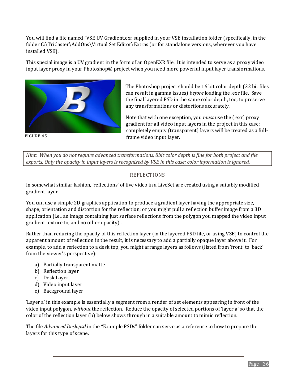 NewTek Virtual Set Editor User Manual | Page 38 / 54