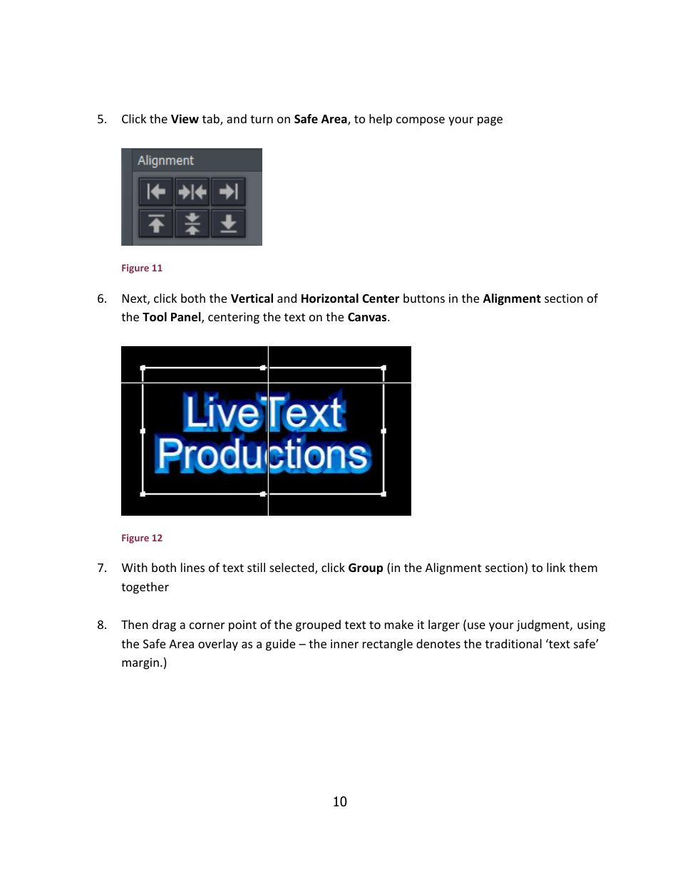 NewTek LiveText User Manual | Page 17 / 101